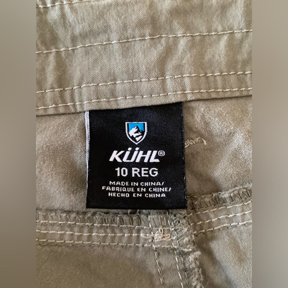 Kuhl Legendary Pants Women’s Size 10R Green Roll Up Cargo Pockets Hiking - Picture 4 of 11
